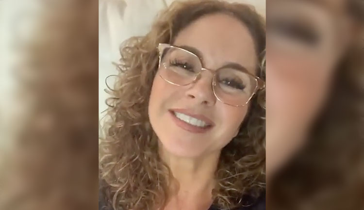 Lucero en Instagram con Yuri y Tatiana