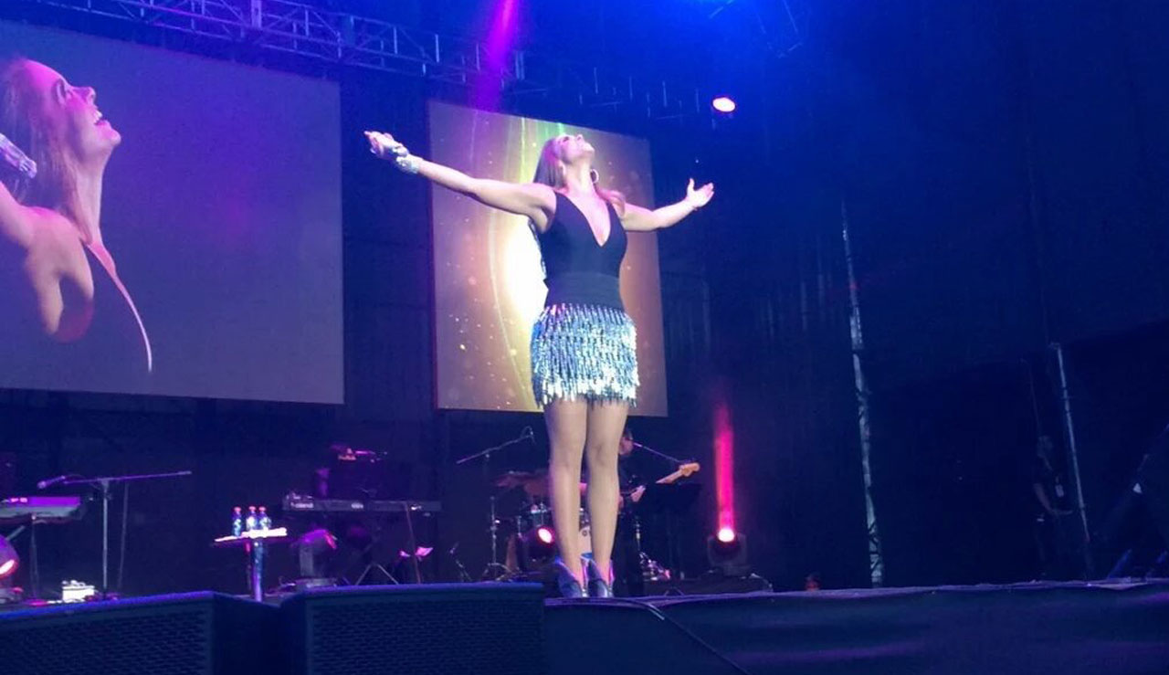Lucero en Concierto Chile