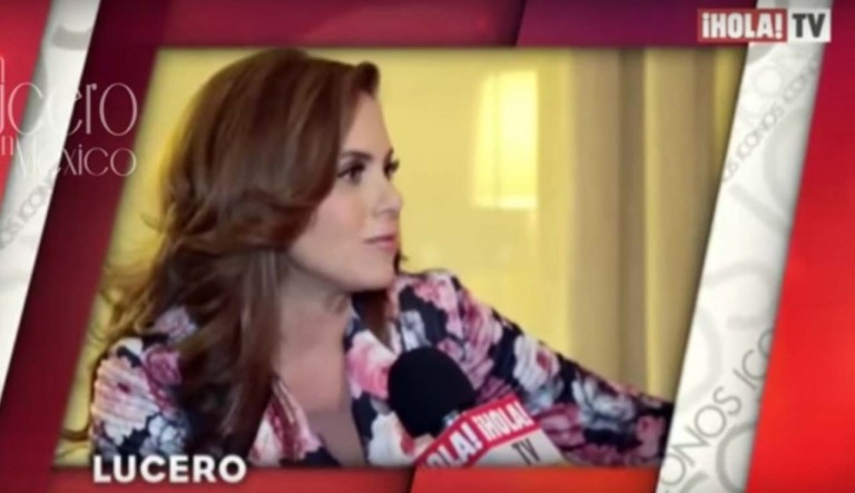 lucero en hola tv