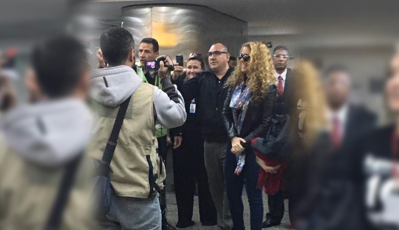 Lucero llega a BRasil