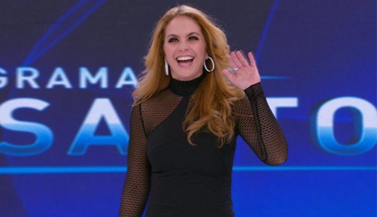 Lucero con Silvio Santos
