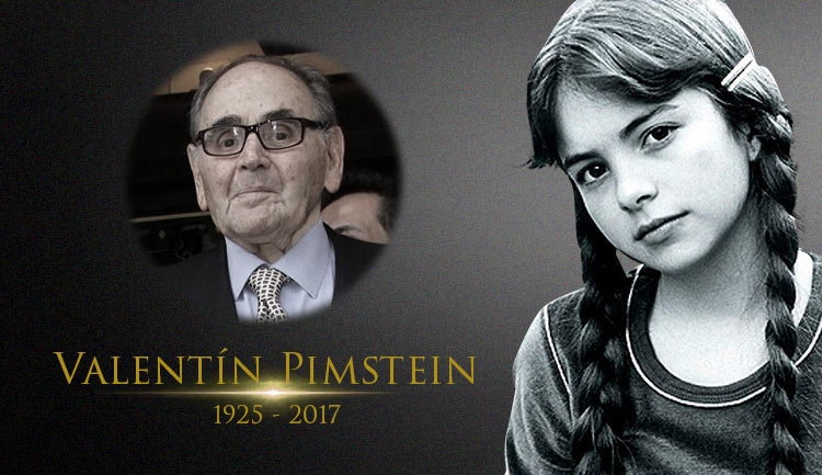 Lucero despide a Valentin Pimstein tras su muerte