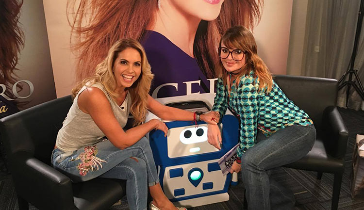 Lucero en Fofocalizando de SBT