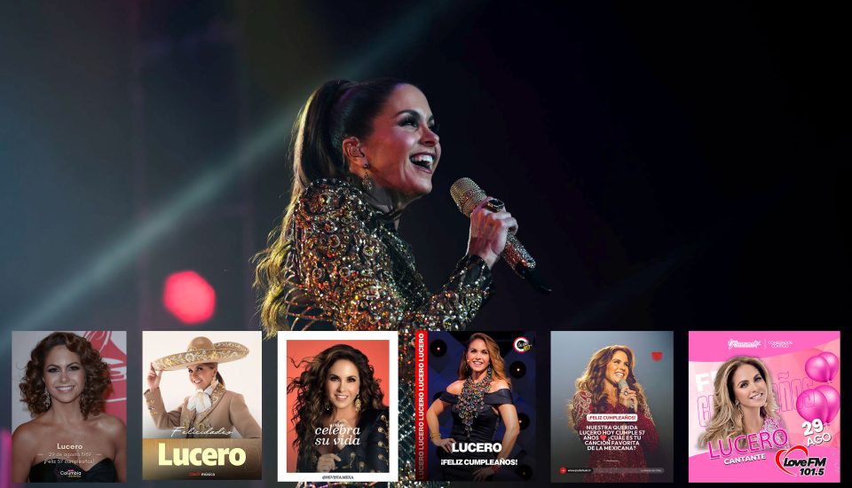 Lucero cumple 57 años