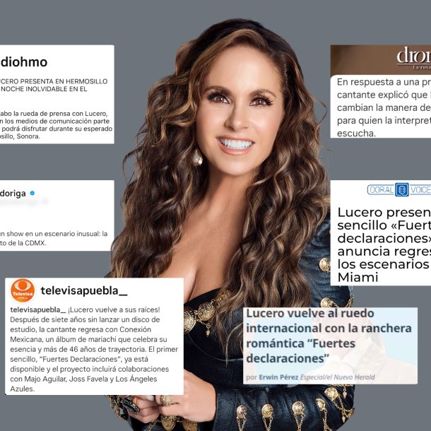 Lucero se apodera de los titulares con Fuertes Declaraciones