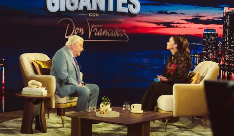 Lucero se reencuentra en Gigantes con Don Francisco