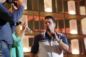Lucero y Banda MS ensayan para Billboards