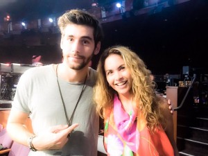 Lucero y Alvaro Soler