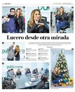 Lucero en Publímetro y su carrera de 38 años