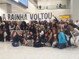 Lucero llega a Brasil para dar concierto en portugués