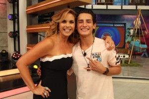 Lucero con Aristemo en Hoy
