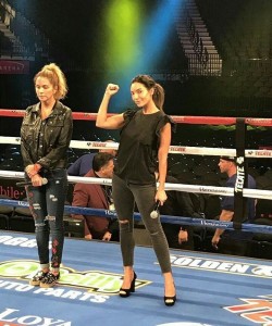 Lucero ensaya el himno nacional mexicano para cantarlo en la pelea del Canelo en Las Vegas