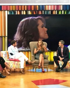 Lucero en Muy Buenos Días desde Chile