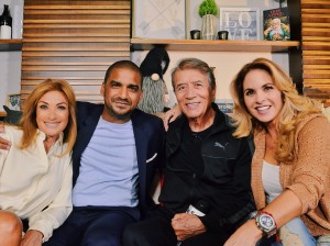 Lucero en Saga Live con Adela Micha, Napoleon y Jean Duverger