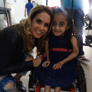 Lucero en AACD Teletón Brasil 