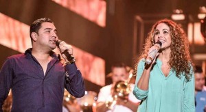 Lucero y Banda MS ensayan para Billboards